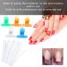 VIFERR Nail Extension Fiberglass Set - 10pcs Manicure Acrylic Tips & 5pcs Nail Art Clamps | International Shipping Available - Buy Online on GoSupps.com