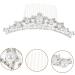 Ipetboom Pearl Hair Bands for Womens Hair Bridesmaid Hair Tie Crystal Hair Accessories Hair Combs for Women Rhinestone Jewelry Wedding Hair Clip Kids Tiara Headband Crown Women's - Buy Online on GoSupps.com