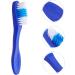 Outanaya 10pcs Mini Travel Toothbrushes - Short Handle Design for Easy Use - Perfect for International Travel - Buy Online on GoSupps.com