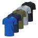 Cimic 3 or 5 Pack Sport Tshirts Men Functional Hirt quick -drying breathable training shirt fitness running shirt short sleeve L 0510 black gray green marine blue