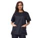 Gliitatu Dog Grooming Smock Barber Jackets for Women Men Professional Pet Groomer Smock Cosmetologist Barber Smock (M) type-A Medium