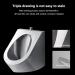 Men's Commercial Flushing Urinal High-Efficiency Flushing Adult Stainless Steel Urinal Automatic Induction Wall-Mounted Urinal for Home/Hotel/Bar/Airport - Buy Online on GoSupps.com