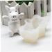 OUNONA Candle Molds Clay Molds Animal Silicone Candy Candle Decor Cake Pops Mold Non-Stick Mold Silicone Ice Cube Molds Ice Block Mold Chocolate Molds DIY Dessert Mold Piggy Biscuit 3D - Buy Online on GoSupps.com