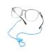 FEISEDY Kids Blue Light Blocking TPEE Rubber Flexible Anti-Glare Glasses for Boys and Girls (Age 3-13) B2650 004 Clear Grey 47 Millimeters