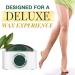 Clean + Easy Deluxe Warmer - Thermostatically Controlled Wax Heater for Hygienic Hair Removal Treatment (120V) - Buy Online on GoSupps.com
