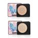 Air Cushion CC Cream Mushroom Head Concealer Moisturizing BB Cream Foundation Waterproof Matte Long Lasting Bright Face Makeup Base Long Lasting Cushion CC (1# Natural)