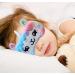 4 Pack Unicorn and Friends Sleeping Masks for Girls and Women - Soft Plush Blindfolds for Travel, Nap, and Night Sleeping - Buy Online on GoSupps.com