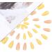 French False Nails Pink Heart Press on Nails Ballerina Acrylic Stick on Nails Almond Fake Nails 24pcs for Women and Girls (Color : Pink Size : H) - Buy Online on GoSupps.com