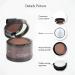 Hairline Powder Hair Shadow Powder for Filling in Thinning Hair Hair Root Dye Touch Up hair powder Hair Root Concealer For Makeup for Men and Women Windproof & Sweatproof with Mirror &Puff (Black) - Buy Online on GoSupps.com