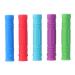 Alomejor 5Pcs Baby Teether Silicone Safe Soft Grip Strength Training Pencil Holder Teething Stick