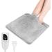 EBKCQ Electrical Foot Warmer - 6 Temperature Levels 4 Timing Functions Washable Heating Sock with Overheating Protection - Gray | International Shipping Available - Buy Online on GoSupps.com