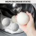 42 Pieces Wool Dryer Balls Set - 40 Reusable Laundry Balls + 2 Muslin Bags | Eco-Friendly Fabric Softener Anti-Wrinkle & Static Energy Saving - Buy Online on GoSupps.com