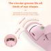 Heated Eyelash Curler - Electric Curling Tool with 3 Modes & Sensing Heating Pad for Long Lasting Curls (Pink) | International Shipping Available - Buy Online on GoSupps.com