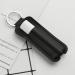 4Pcs PU Leather Lipstick Lip Balm Case Holder Keychain Storage Bag for Women - Black - Buy Online on GoSupps.com