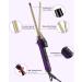 3/8 Inch Small Ceramic Curling Wand - Adjustable Temperature Curling Iron for Short & Long Hair | International Shipping Available - Buy Online on GoSupps.com