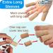 Chiroplax Toe Caps Sleeves - Fabric & Gel Lining - Medium (Pack of 5) - Buy Online on GoSupps.com