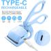 Rechargeable Heated Eyelash Curler - Quick Easy & Natural Curls | Handheld Electric Rizador de Pesta as (Blue) | Long-Lasting Makeup Solution - Buy Online on GoSupps.com