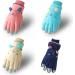 Buy Yunso Waterproof Children Ski Gloves - Winter Thermal Windproof Snow Gloves with Cartoon Ears for Skiing & Snowboarding - Blue Color - Buy Online on GoSupps.com