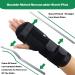 Adjustable Carpal Tunnel Wrist Brace with Removable Metal Compression Support - Right L/XL - Buy Online on GoSupps.com