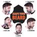 Men's Beard Shaping Tool with Inbuilt Comb for Goatee Mustache Sideburns - Clear | Symmetric/Curve/Step Cut - 1pcs - Buy Online on GoSupps.com