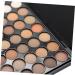 DOITOOL 2pcs 40 Multicolor Shadow Girls Cosmetic Colors Ladies Eyeshadow Smoky Makeup Pallet Lustre Matte - Buy Online on GoSupps.com