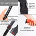 Adult Forearm Crutches Crutches Mobility Device Height Adjustable Aluminum Cane/Black/1 Pair Chaser of Light Black 1 pcs - Buy Online on GoSupps.com