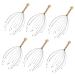 Healeved 6pcs massager multifunctional tool massage brush steel wire claws massaging scrubber steel and wood.