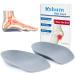 Plantar Fasciitis Insoles Heel Cups for Plantar Fasciitis Relief and Heel Pain Heel Inserts Provide Support for Men Women (W8.5-12 | M7.5-11)