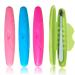 Toothbrush shell toothbrush storage etui toothbrush cover portable plastic toothbrush holder storage for portable travel toothbrushes for vacation daily tents outdoor travel school 4pcs