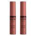 NYX Professional Makeup Butter Gloss Non-Sticky Lip Gloss Praline Duo Pack Praline Duo