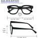 MMOWW 2 Series Pack Reading Glasses for Women - Rectangular Oversized Fashionable Anti-Glare - Black & Turtle 1.0x - Buy Online on GoSupps.com