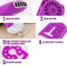 Portable USB Eyelash Fan - Quick-Drying Tool for Eyelash Extensions & Nail Polish - Pink - Buy Online on GoSupps.com