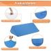 Blue Wedge Pillow for Surgery Recovery & Pregnancy - 30 Degree Incline, Back Pain Relief, Body Positioner & Pressure Ulcer Support - Buy Online on GoSupps.com