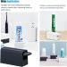 Uouovo Toothpaste Squeezer with Frosted Handles - 2 Pack Rolling Tube Squeezer and Holder Stand for Bathroom Organization - Buy Online on GoSupps.com