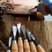 SUNREEK Wood Sculpture Carving Chisel Tool Set - 8 Piece DIY Art Craft Kit - Buy Online on GoSupps.com