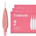 Inbrush interdental brushes Sparpack |24 pieces ISO size 0 (pink) for tight interdental spaces |Plastic -free handle and packaging |With a practical display of 3 pack Rosa / ISO 0 (0.4mm)