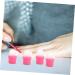 Lot de 20 Outils de Dissolvant pour Vernis Ongles en Silicone Doux Taille Standard R utilisables pour Femmes et Jeunes Filles pour Manucure Domicile et Retrait de Vernis - Buy Online on GoSupps.com
