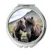 Mirror Travel Mirror agriculture animals barb wires pocket mirror portable mirror