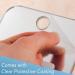 Shave Well Anti-Fog Shower Mirror - Fogless Bathroom Shaving Mirror for Men and Women | Removable Adhesive Hook | Frameless & Portable - Ideal for Travel, Camping, Gym - Unbreakable - Buy Online on GoSupps.com