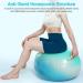 Sportneer Exercise Ball - Extra Thick Yoga Ball with Barre Ball and Quick Pump | Anti-Burst & Slip Resistant Fitness Ball for Home Gym | 65cm Green - Buy Online on GoSupps.com