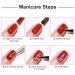 Subay Crystals AB Nail Art Rhinestones Set with Tweezer and Picker Pen - Buy Online on GoSupps.com