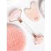 Buy Rose Quartz Double Ended Face Roller - Skin Firming & Toning Beauty Tool for Spa at Home | International Shipping Available - Buy Online on GoSupps.com