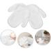 MAGICLULU Moufles Exfoliants Visage en Coton Doux Blanc 1 Paire pour Nettoyage Profond limination S bum et Impuret s Adapt s Peau Sensible Usage Maison et Spa Soin Visage - Buy Online on GoSupps.com