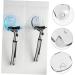 FOMIYES 6-Pack Shower Razor Holder | Suction Cup Razor Hooks & Towel Organizers | Durable Plastic Manual Razor Stand for Bathroom - Buy Online on GoSupps.com