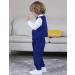 Mint Green Baby Boys Gentleman Suit Set | Long Sleeve Shirt with Bowtie, Waistcoat & Pants | Solid Blue | 18-24 Months - Buy Online on GoSupps.com