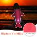 Vivaglory Dog Life Jacket for Small & Medium Dogs | Adjustable Neon Pink Swimming Vest for Safety - 56-64 cm Ribcage Girth - Buy Online on GoSupps.com