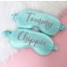 Personalised Sleep Silk Satin Eye Mask Custom Any Name Rest Sleeping Relaxing Mask Gift for Her Mothers Day Birthday Bridesmaid Hen Bridal Christmas Gift Party Favours Present HUNYLONDON (Turquoise) - Buy Online on GoSupps.com