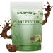 NAK'PRO Vegan Plant Protein Powder| 25.21g Protein 4.85g BCAA | Pea Protein and Brown Rice Protein Powder for Muscle Gain and Recovery | Plant based Protein for Men & Women (Chocolate 1Kg)
