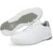 PUMA Men's Proadapt Alphacat Leather Golf Shoe - 41 EU | Puma White & Silver | International Shipping Available - Buy Online on GoSupps.com