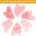 Rose Quartz Gua Sha Massage Tool for Facial & Body Spa | Jade Stone Gua-Sha Treatment for Trigger Point Acupressure Relief - Buy Online on GoSupps.com